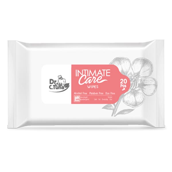 FARMASI DR C TUNA INTIMATE WET WIPES 20 PCS -- A10-35