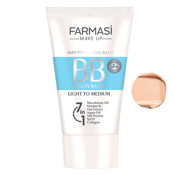 FARMASI MAKE UP BB CREAM - 02 LIGHT TO MEDIUM 50 ML