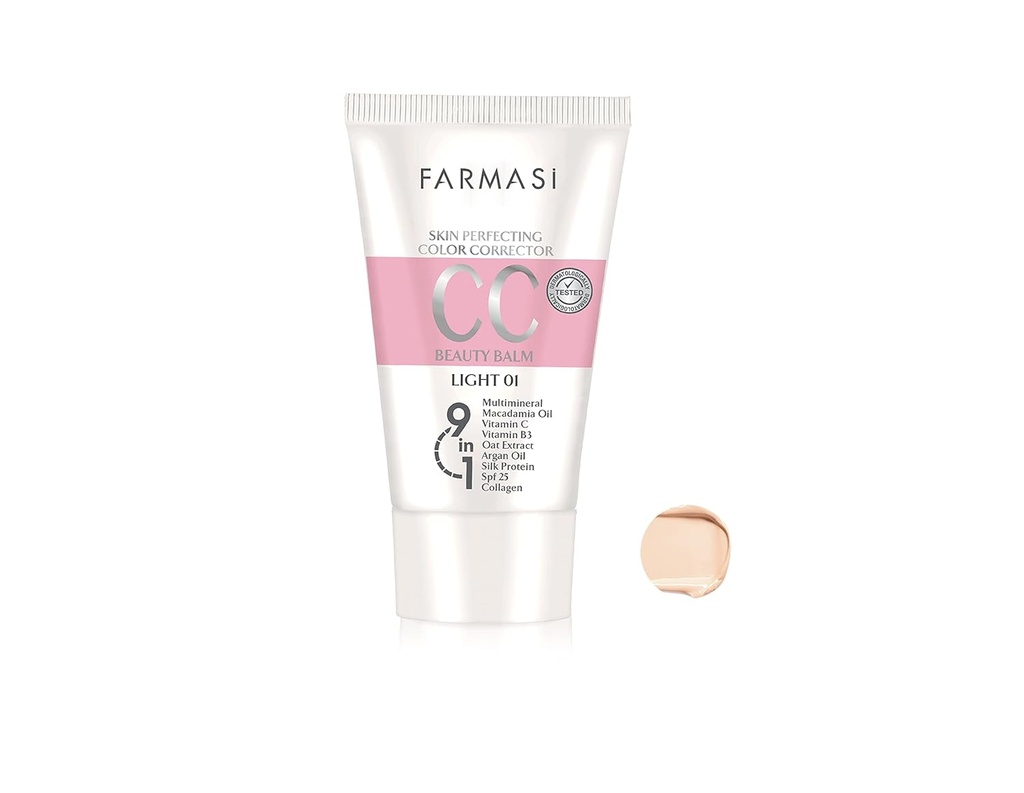 FARMASI MAKE UP CC CREAM - 01 LIGHT 50 ML