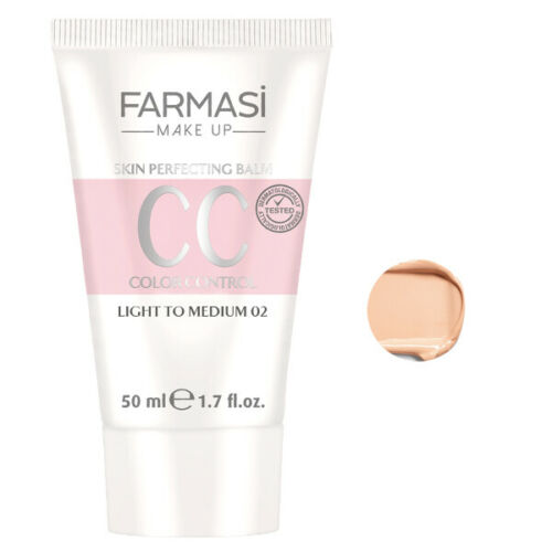 FARMASI MAKE UP CC CREAM - 02 LIGHT TO MEDIUM 50 ML