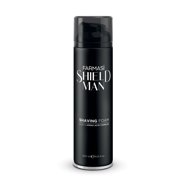 FARMASI SHIELD MAN AMINO ACID SHAVING FOAM 200 ML